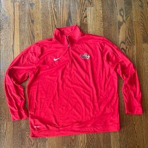 Nike Red ILLINOIS STATE REDBIRDS Pullover